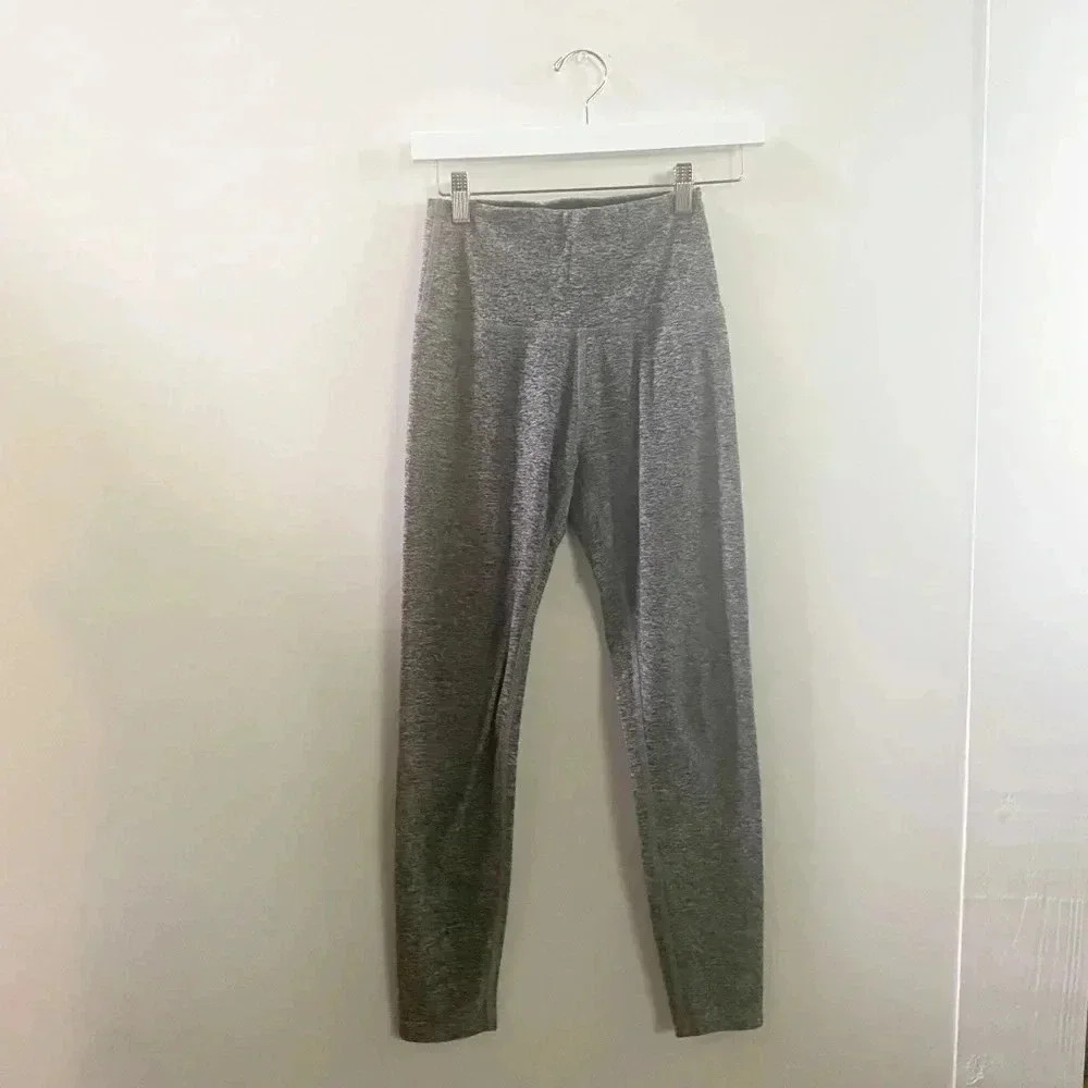 Beyond yoga‎ high waisted gray full length leggings small